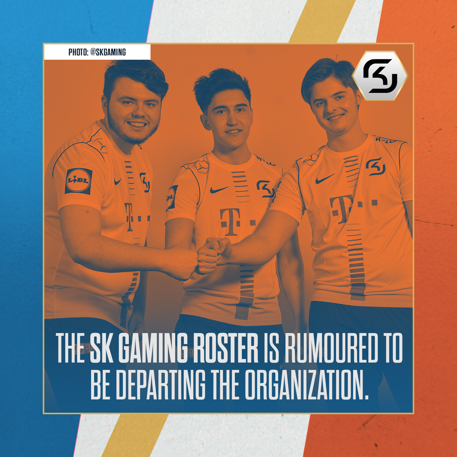 SK Gaming’s roster to leave the organization